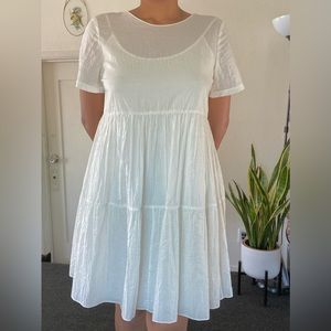 Morgane Le Fay Cotton Babydoll Dress